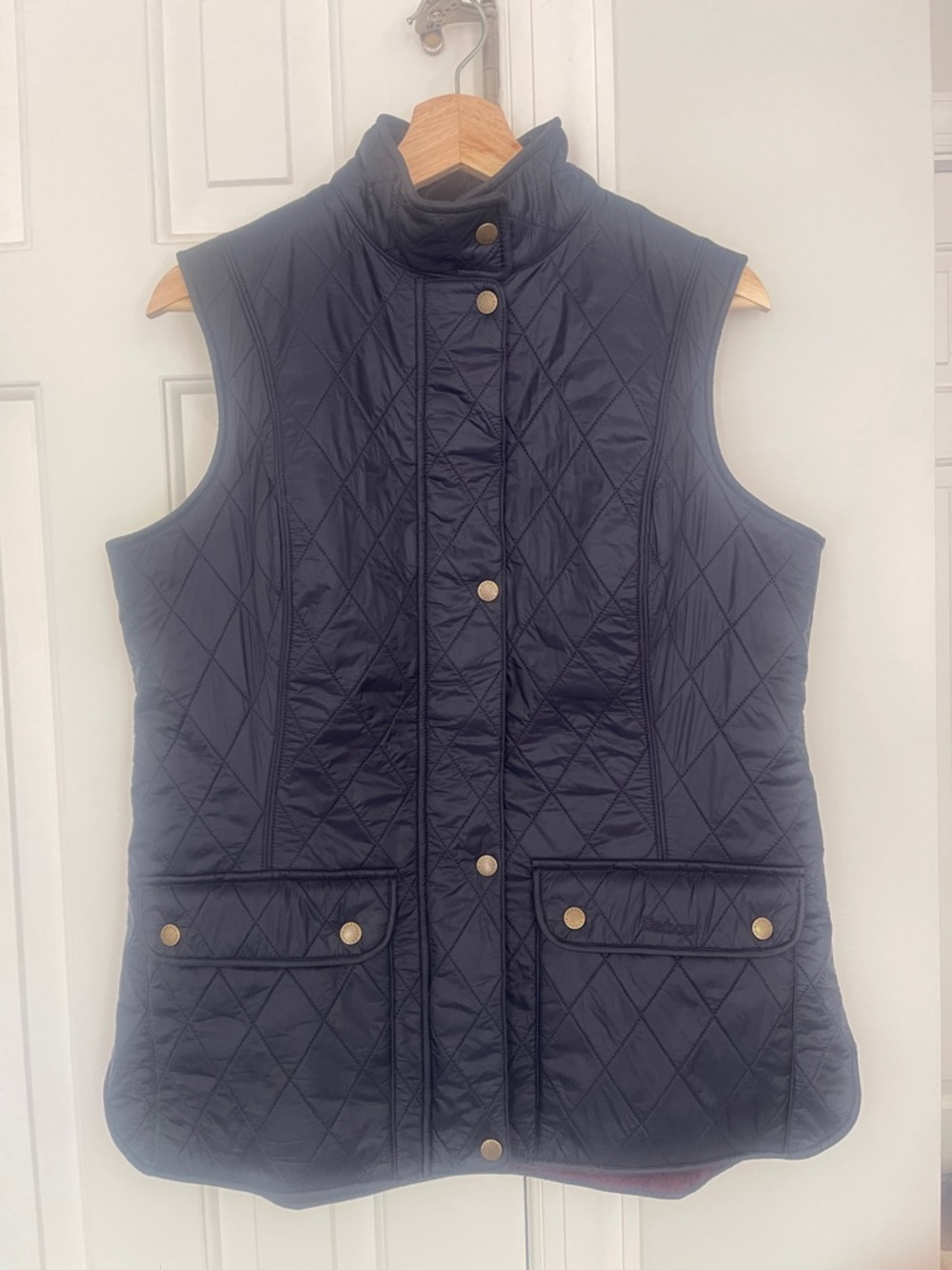 Women's Barbour “Otterbrun Gilet” Vest Sz 12
